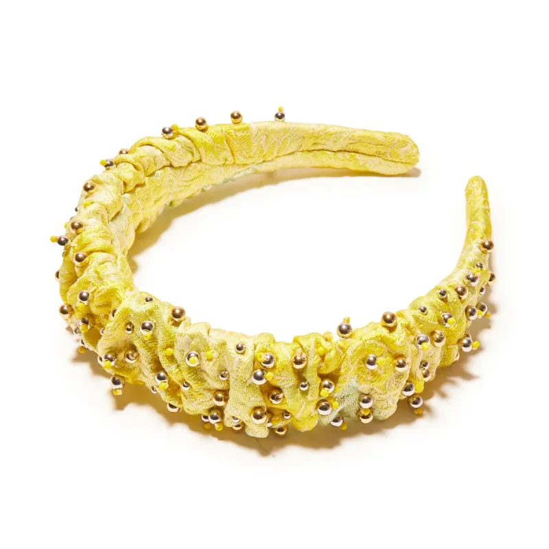 DANDELION EMBELLISHED KELLY HEADBAND sold by Lele Sadoughi