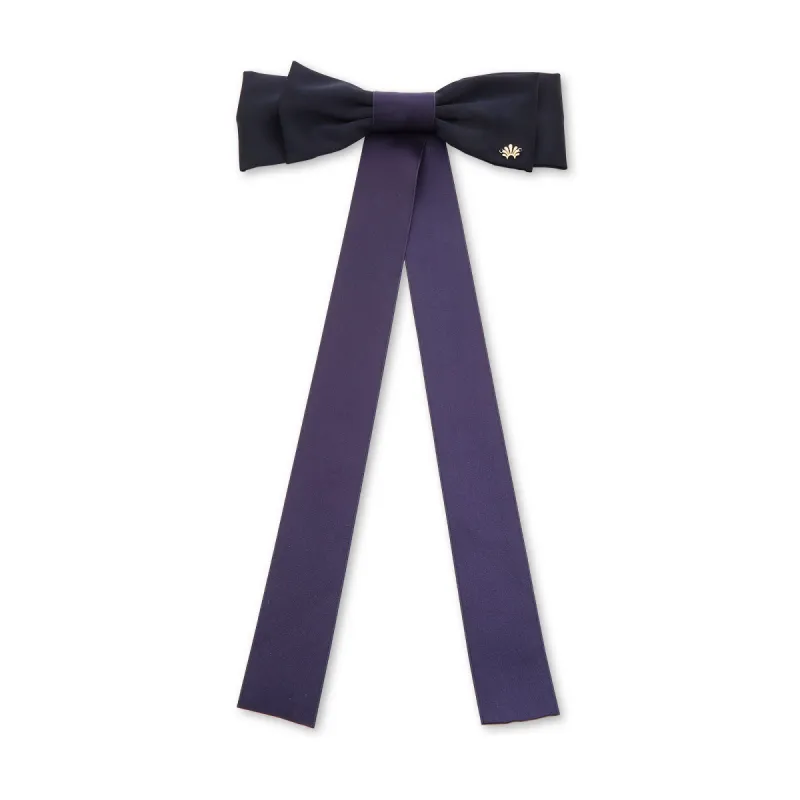 NAVY JANE BOW BARRETTE sold by Lele Sadoughi