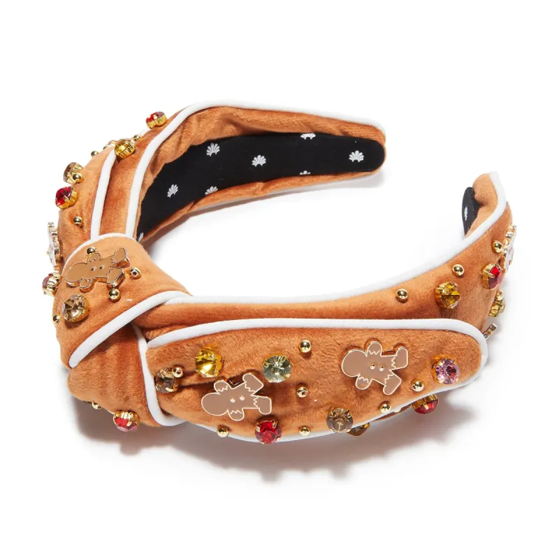 MOLASSES CRYSTAL GINGERBREAD VERONICA HEADBAND sold by Lele Sadoughi