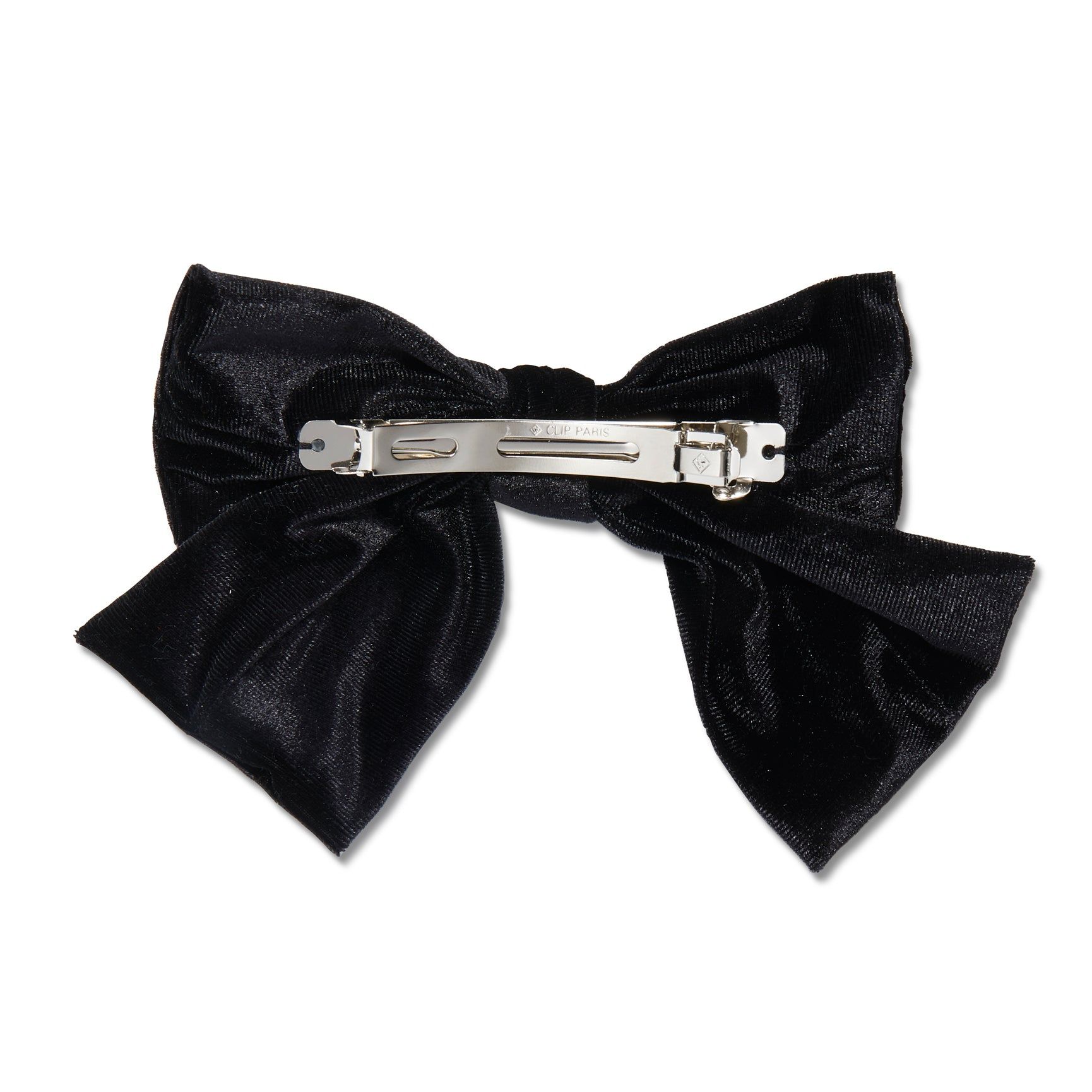 JET JUMBO VELVET BOW BARRETTE sold by Lele Sadoughi product image thumbnail 2