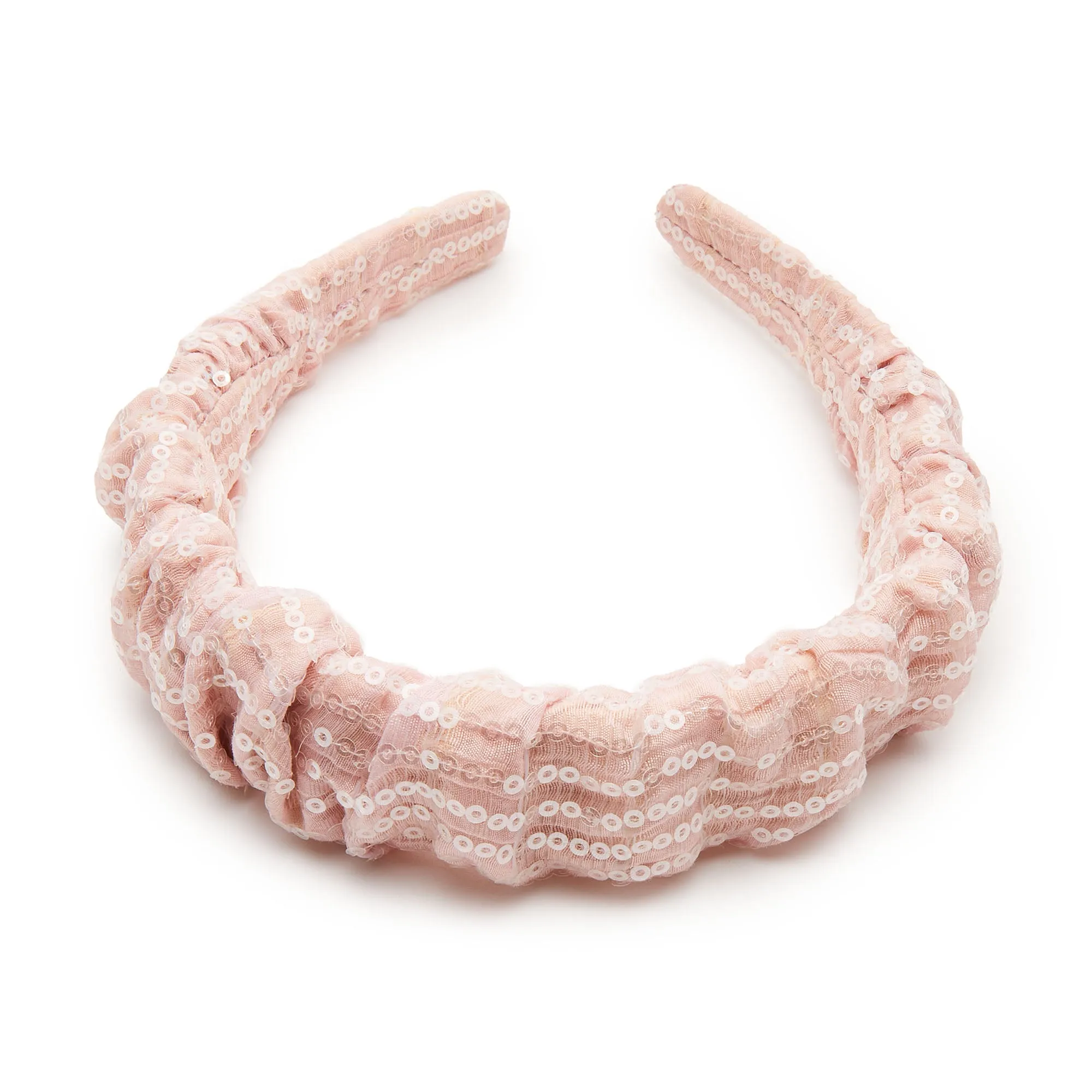 BLUSH SEQUIN KELLY HEADBAND sold by Lele Sadoughi product image thumbnail 4
