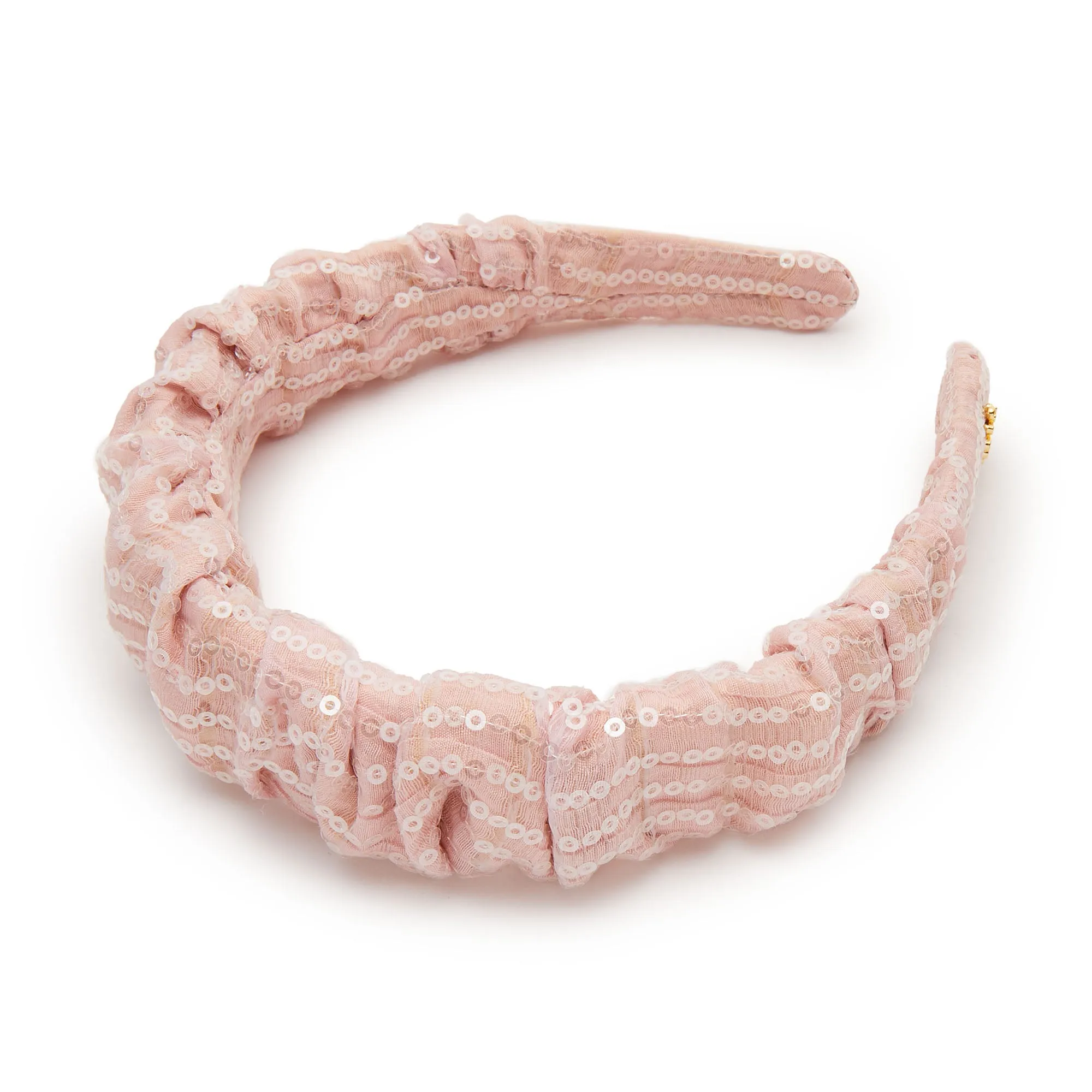 BLUSH SEQUIN KELLY HEADBAND sold by Lele Sadoughi