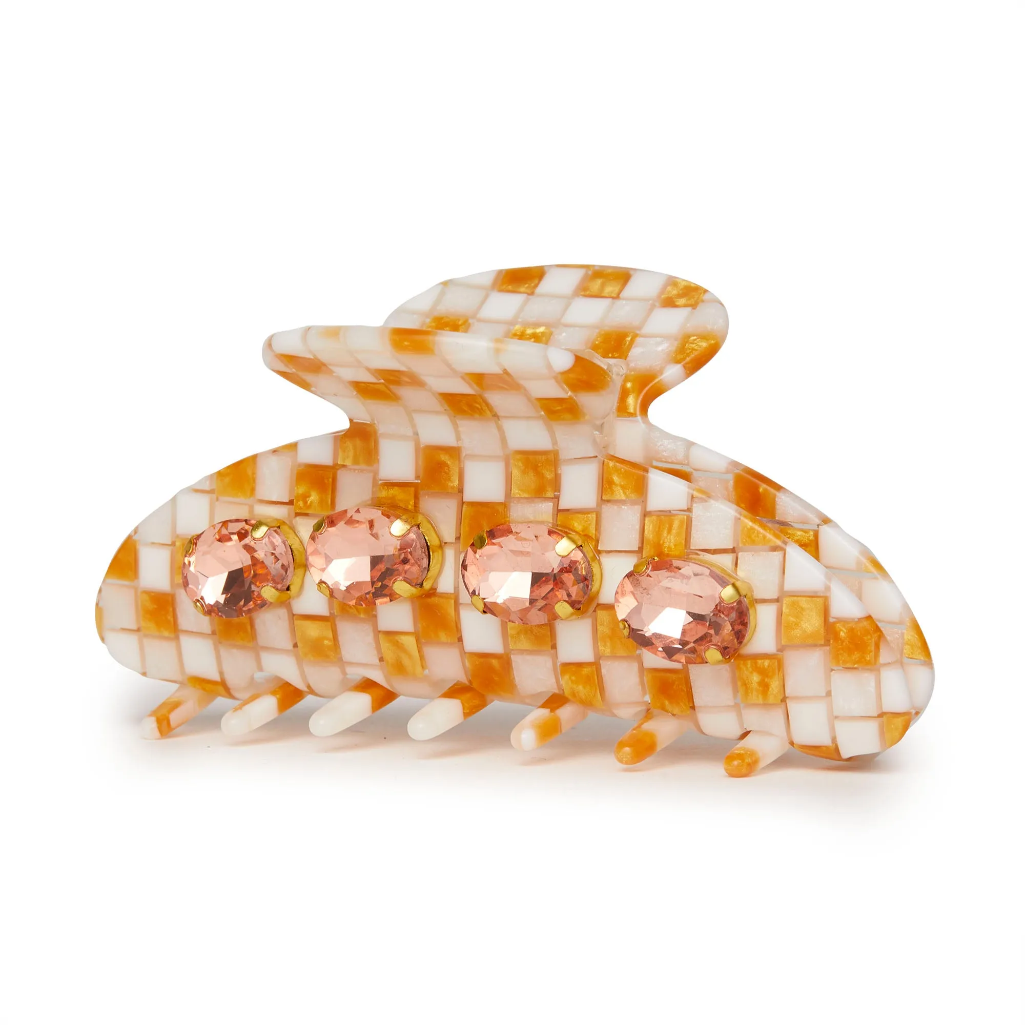 WICKER LARGE CRYSTAL CLAW CLIP sold by Lele Sadoughi product image thumbnail 3