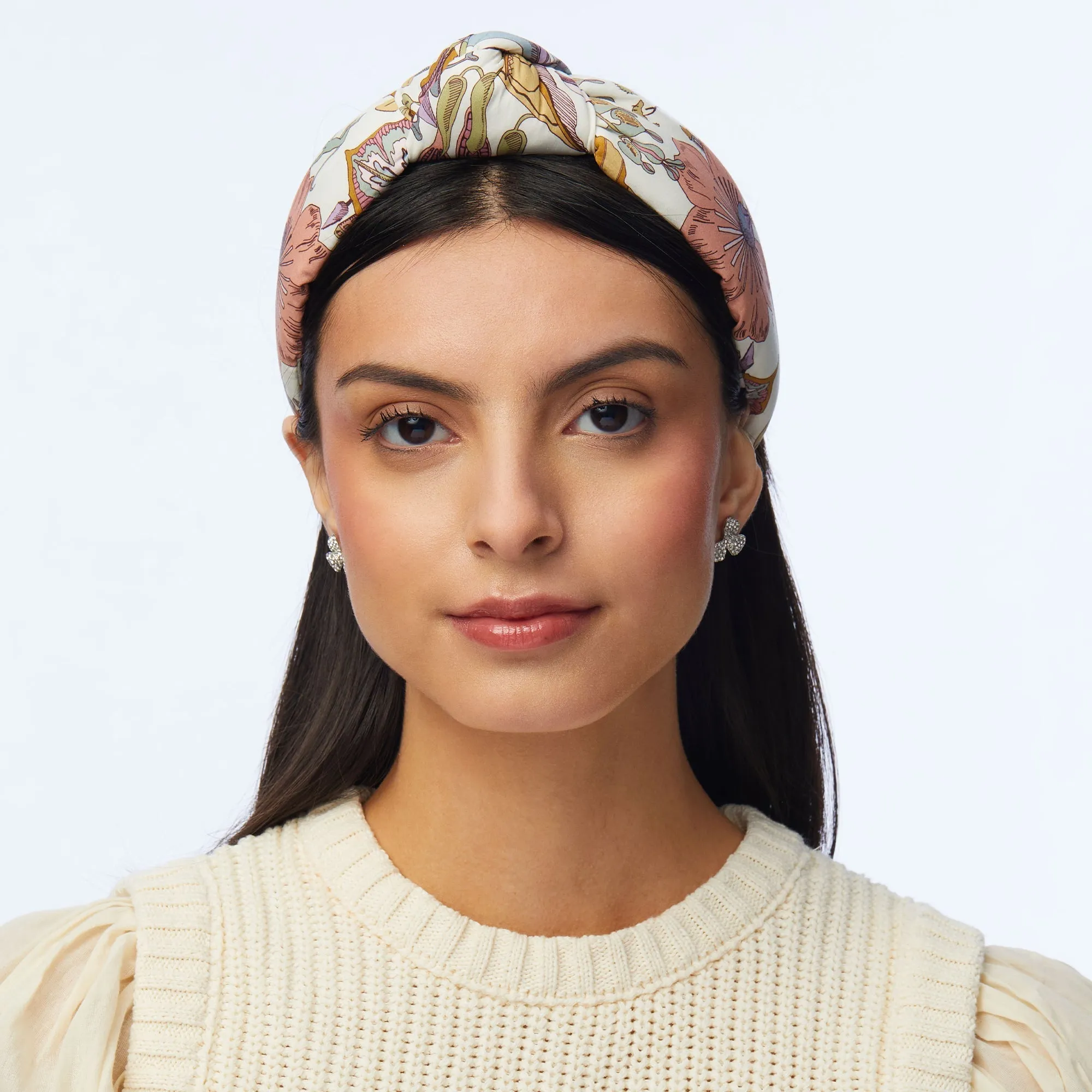 FANTASY LAND PRINTED KNOTTED HEADBAND sold by Lele Sadoughi product image thumbnail 2