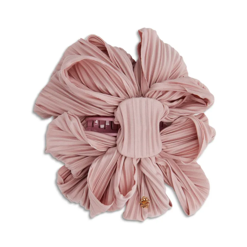 BLUSH RITA RIBBON CLAW CLIP sold by Lele Sadoughi