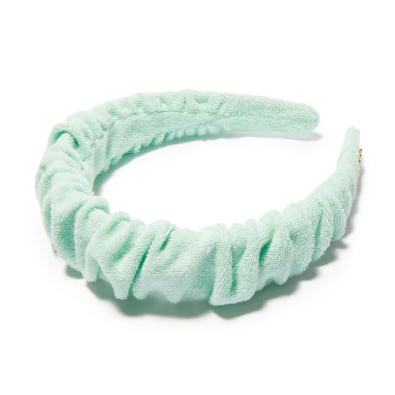 SEA GLASS TERRY CLOTH KELLY HEADBAND sold by Lele Sadoughi
