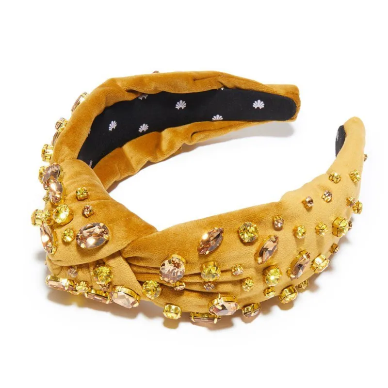 ORIOLE SWAROVSKI® MELANGE KNOTTED HEADBAND sold by Lele Sadoughi