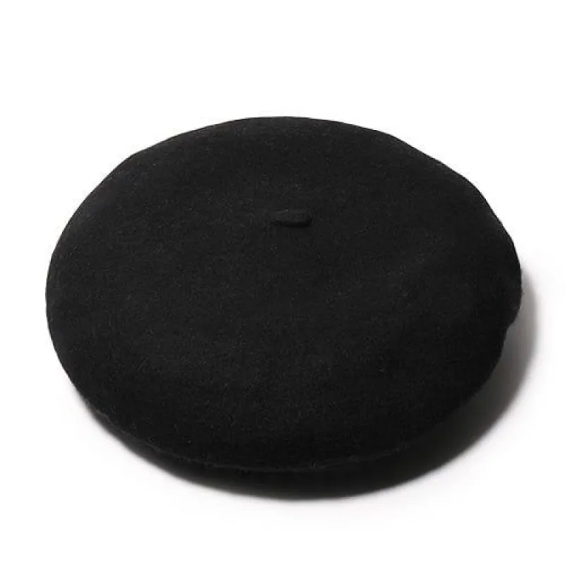 JET WOOL FELT BERET sold by Lele Sadoughi