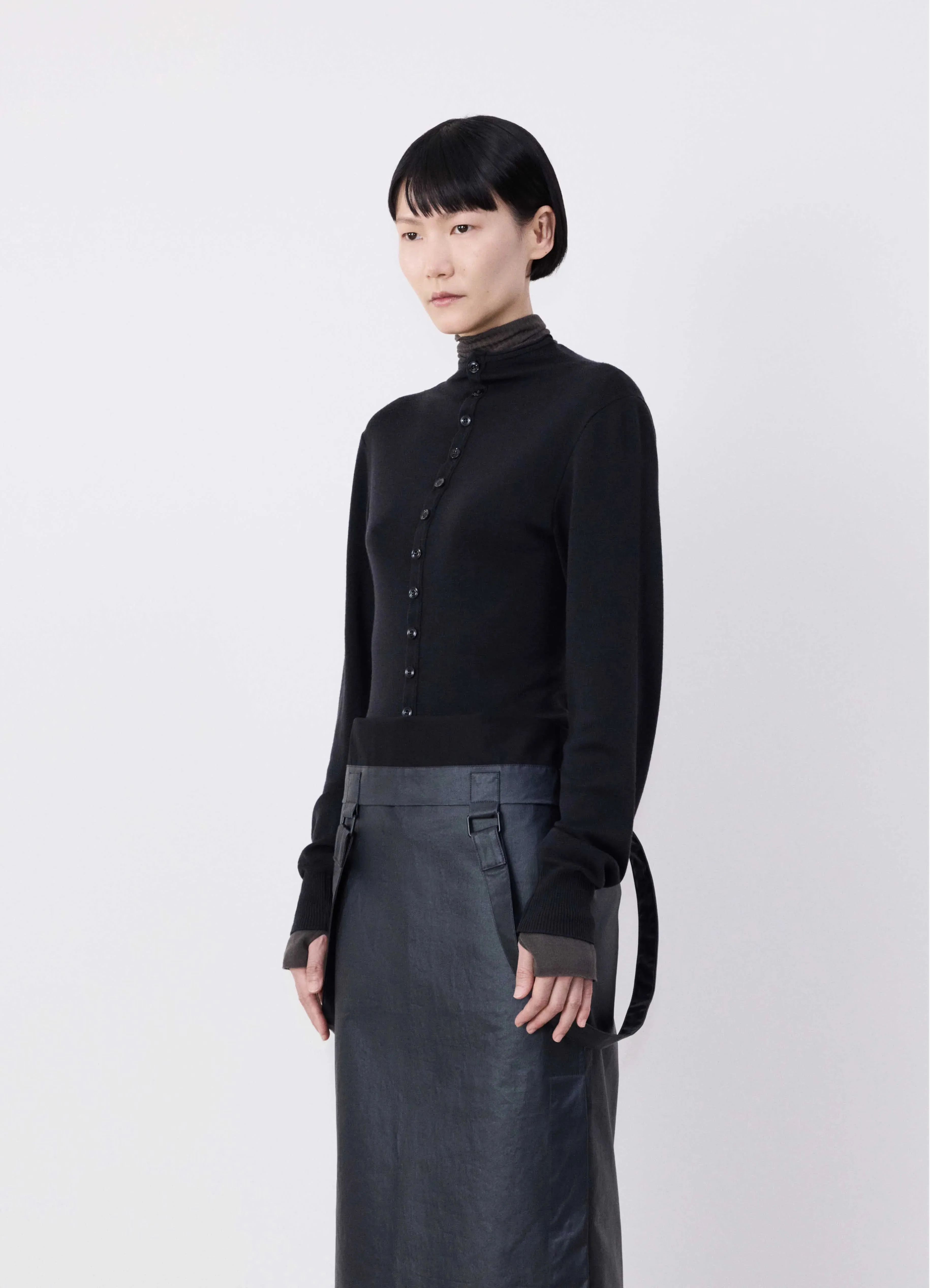 SKIRT WITH STRAPS sold by Lemaire product image thumbnail 3