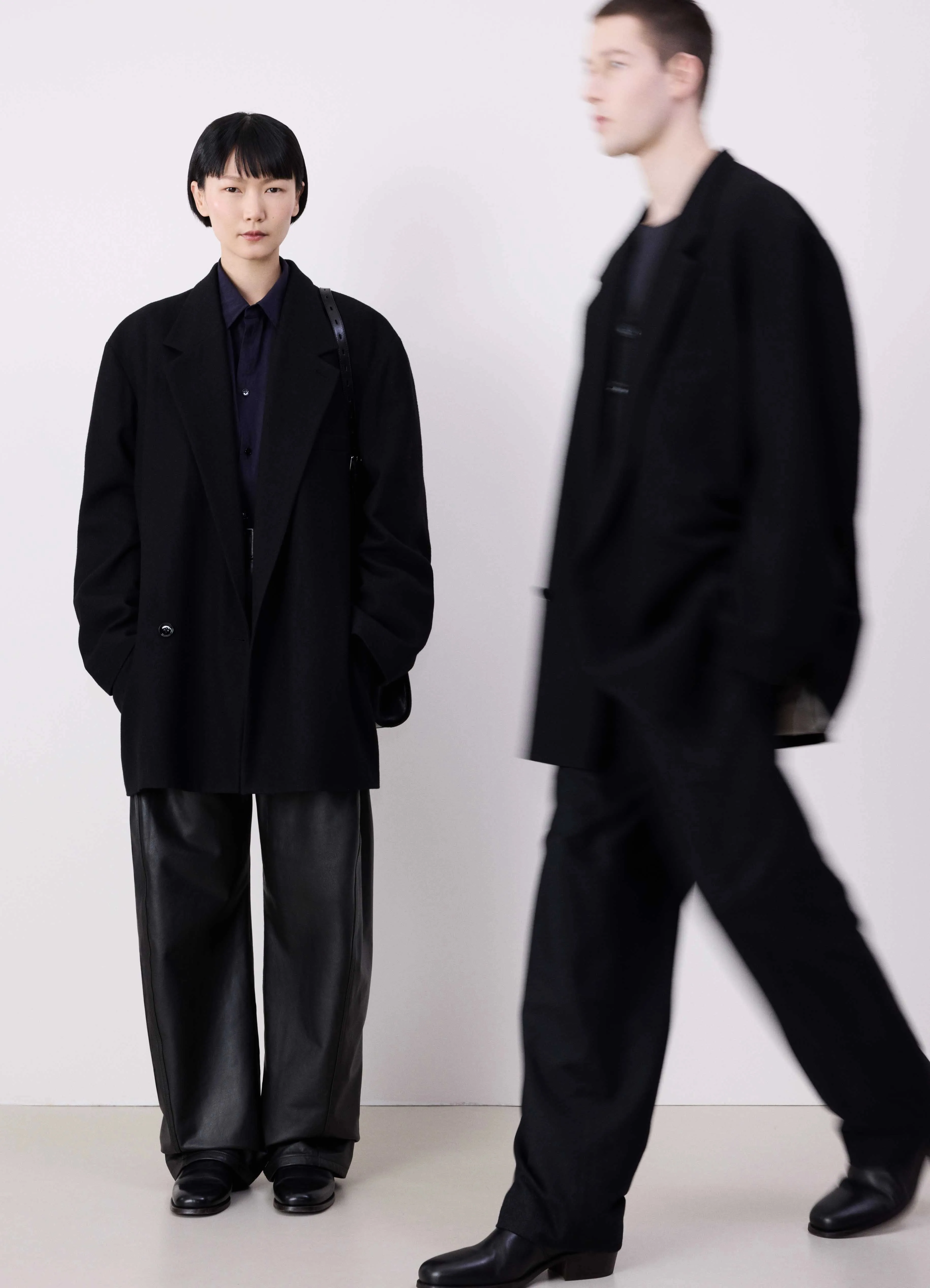 SHORT MAXI DOUBLE BREASTED COAT sold by Lemaire