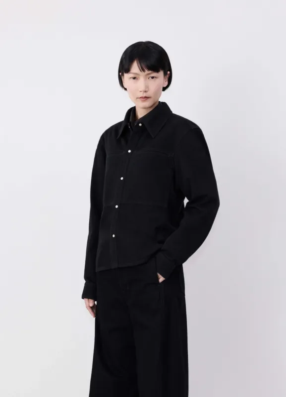 FITTED DENIM SHIRT sold by Lemaire