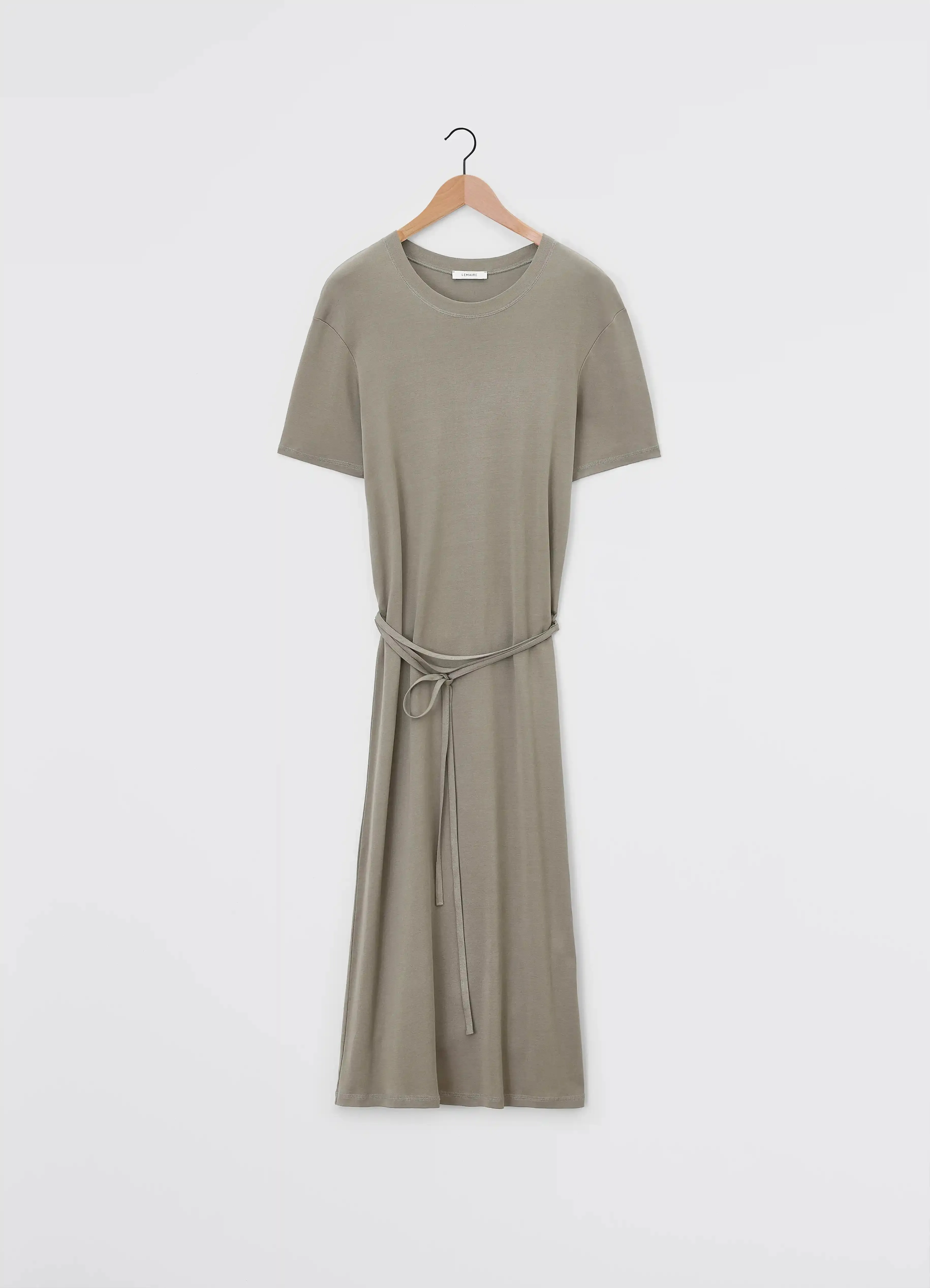 BELTED RIB T-SHIRT DRESS sold by Lemaire product image thumbnail 3