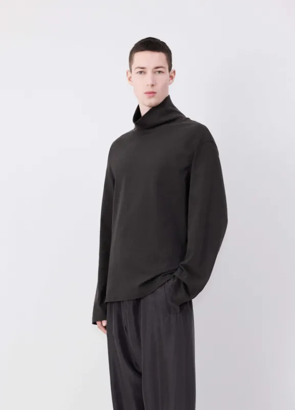 HIGH NECK LONG SLEEVE TOP sold by Lemaire