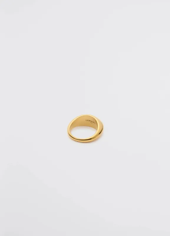 CHUNKY DROP RING made by Lemaire