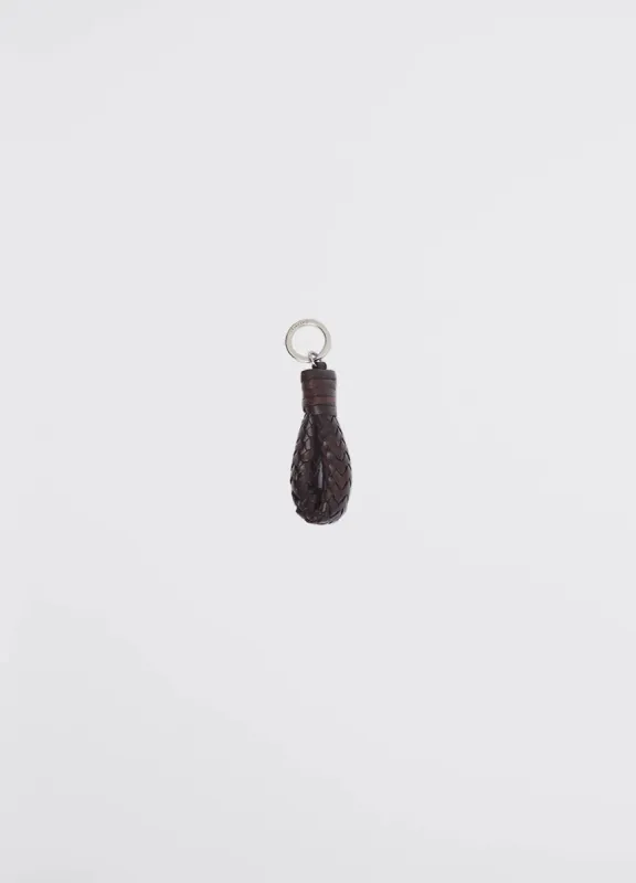 CHEVRON LEATHER KEY RING sold by Lemaire