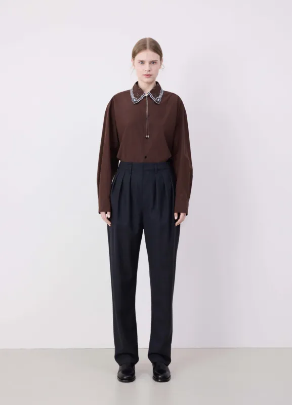 PLEATED TAILORED PANTS made by Lemaire