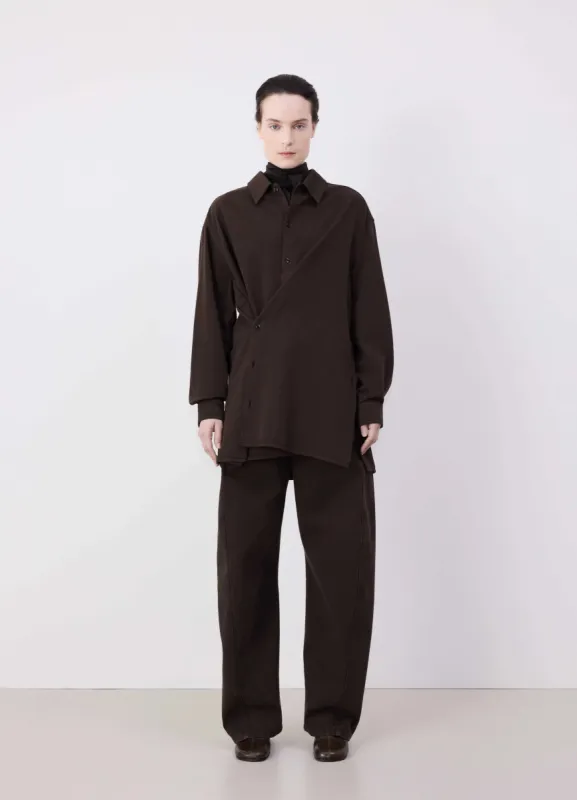 TWISTED DENIM SHIRT sold by Lemaire