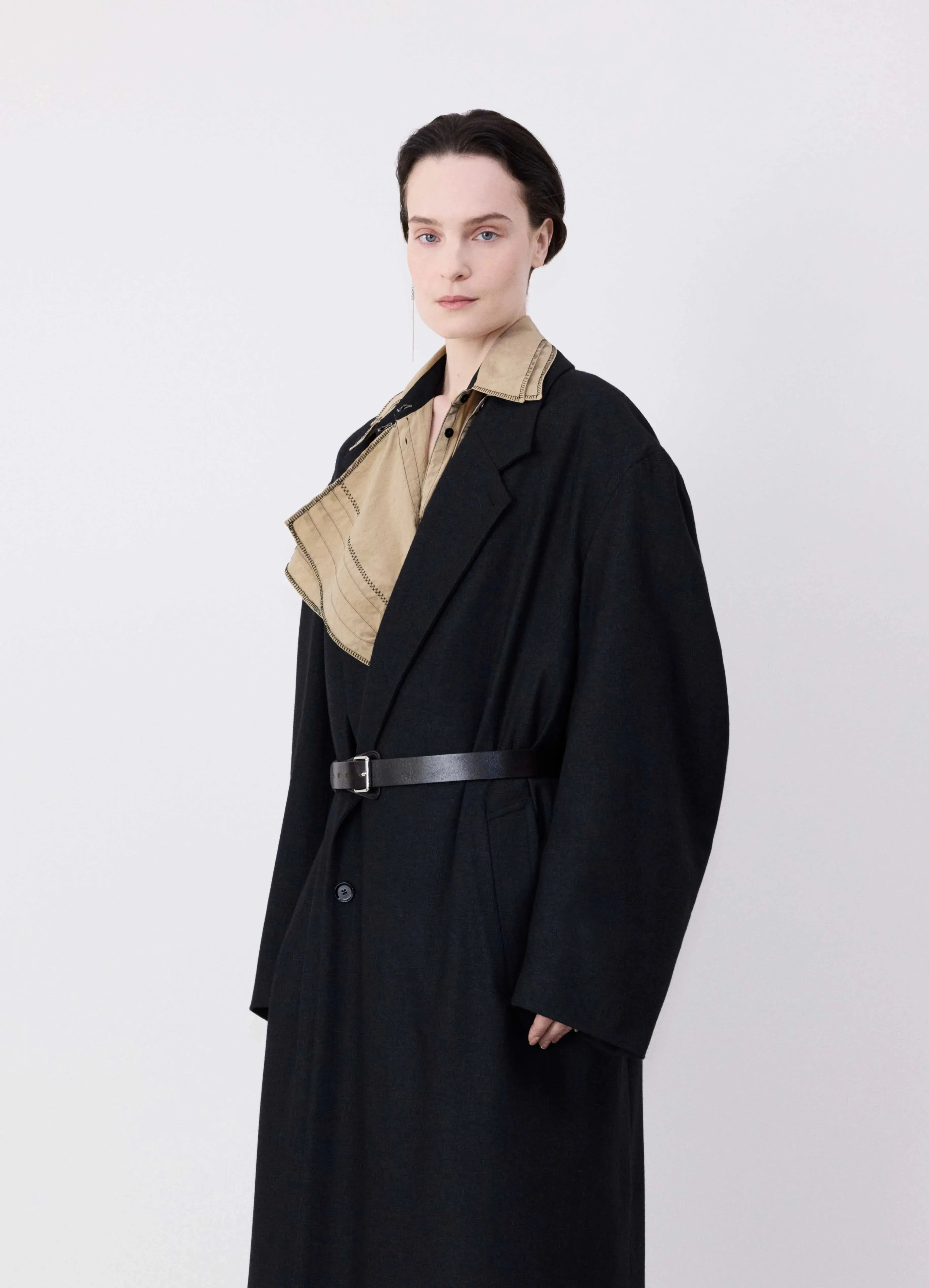 MAXI DOUBLE BREASTED COAT sold by Lemaire product image thumbnail 2