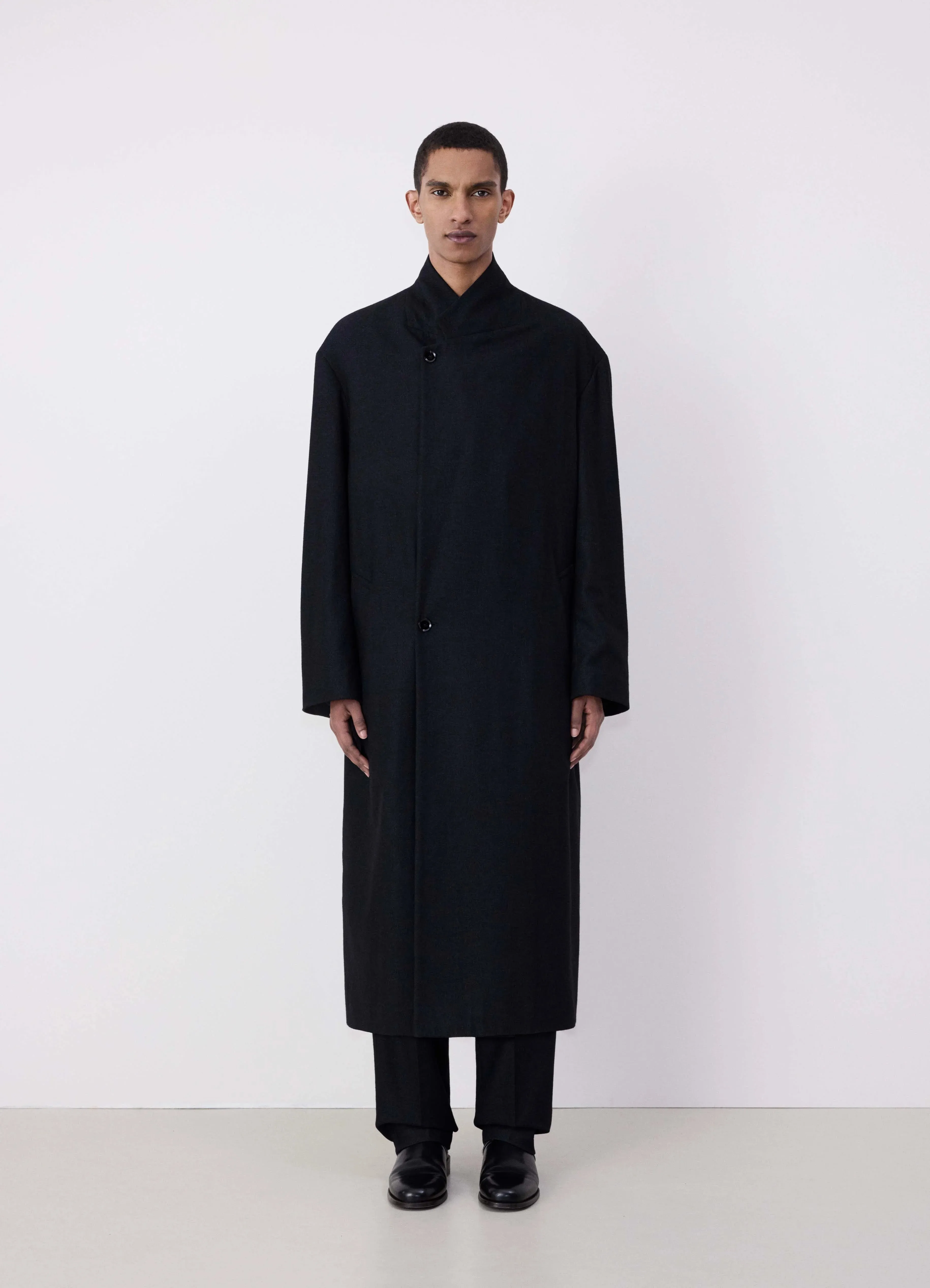 MAXI DOUBLE BREASTED COAT sold by Lemaire product image thumbnail 3