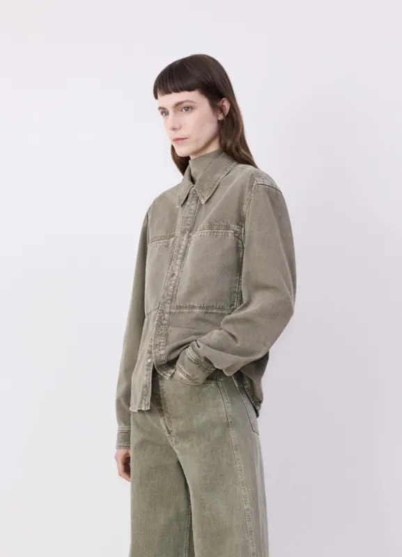 FITTED DENIM SHIRT made by Lemaire