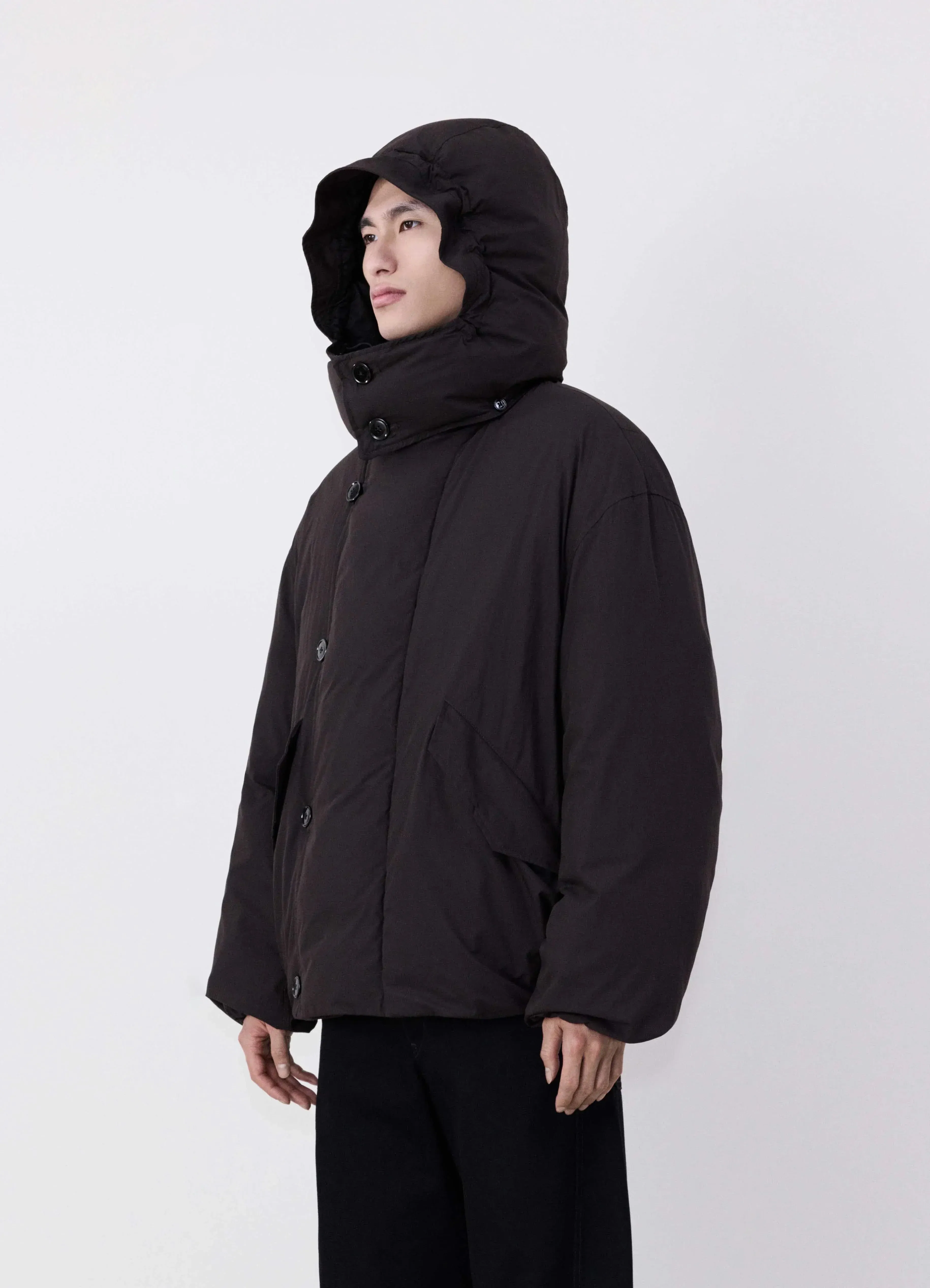HOODED PUFFER BLOUSON sold by Lemaire product image thumbnail 3