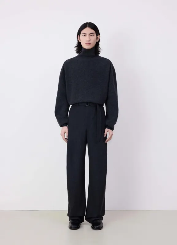 BELTED TWISTED TAILORED PANTS sold by Lemaire