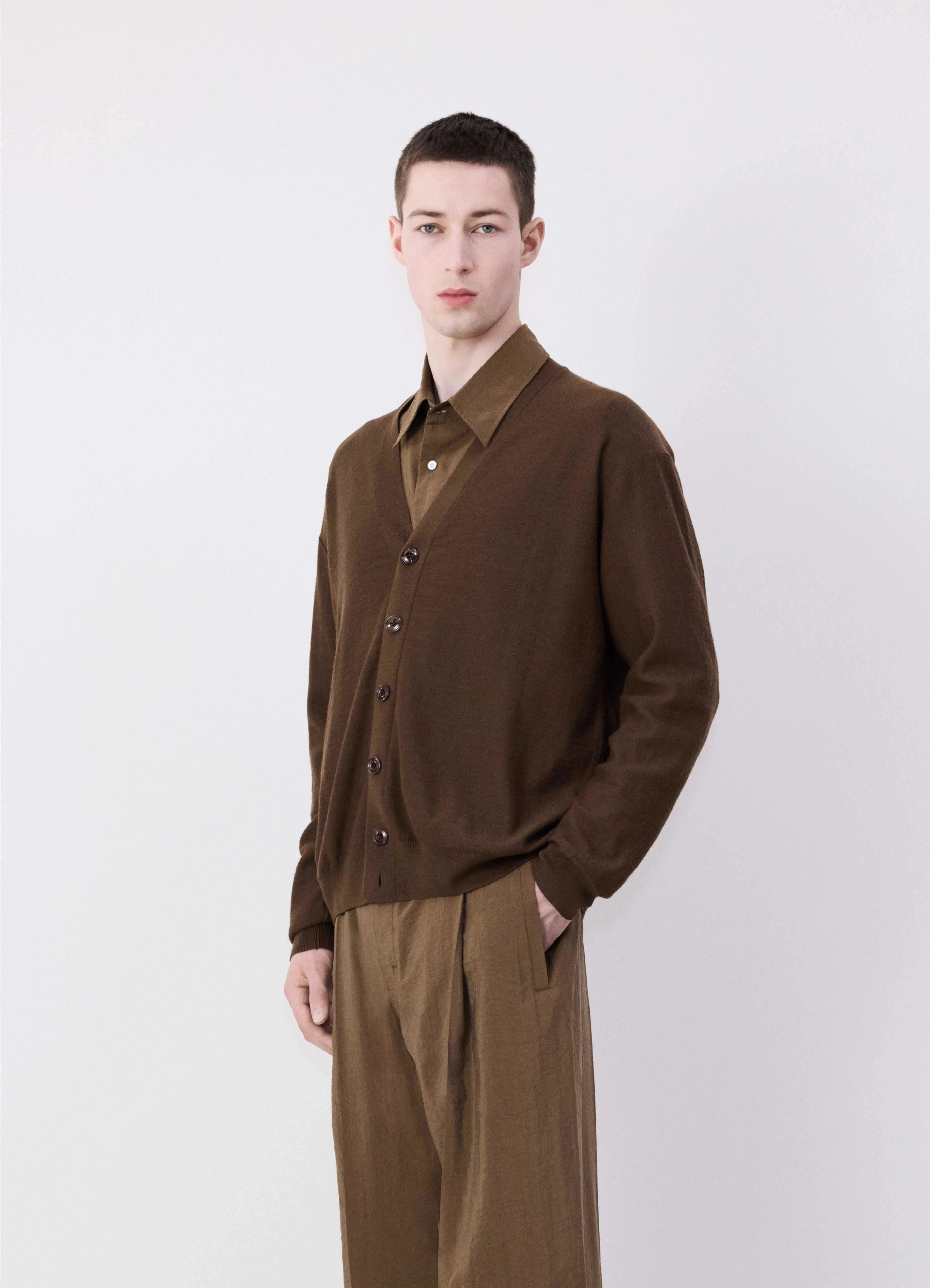 RELAXED TWISTED CARDIGAN sold by Lemaire product image thumbnail 2