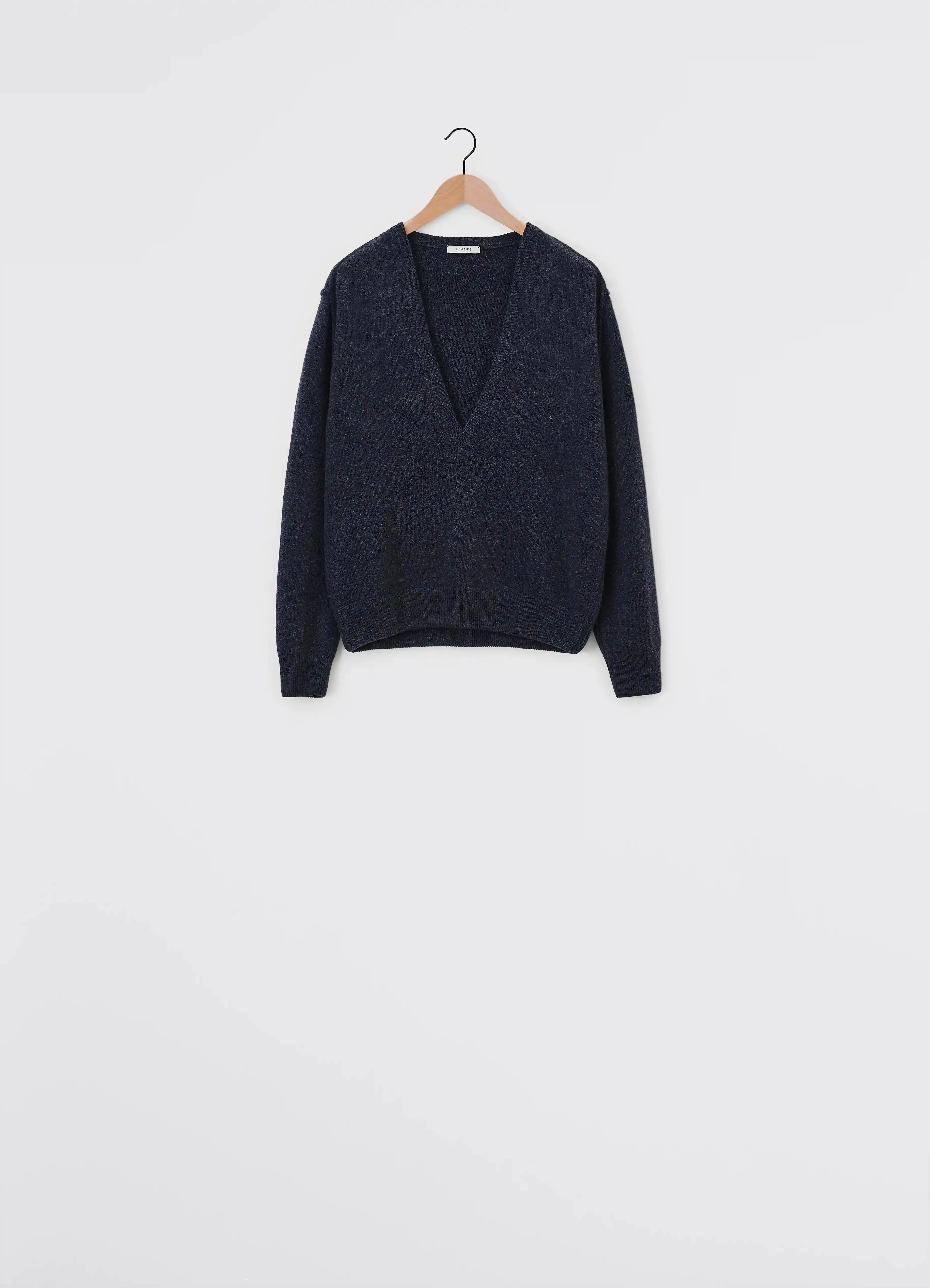 DEEP V-NECK JUMPER sold by Lemaire product image thumbnail 3