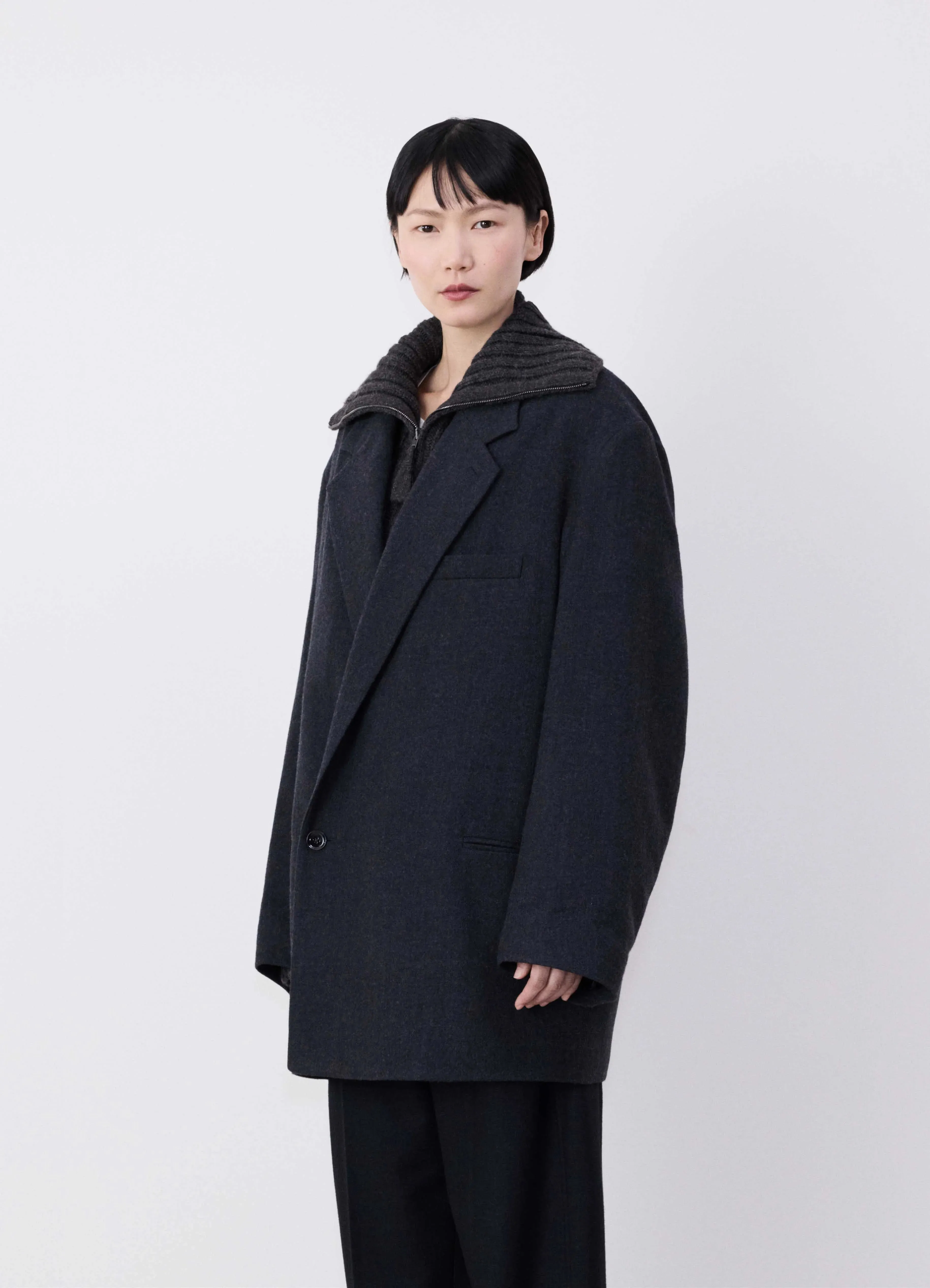 SHORT MAXI DOUBLE BREASTED COAT sold by Lemaire product image thumbnail 2