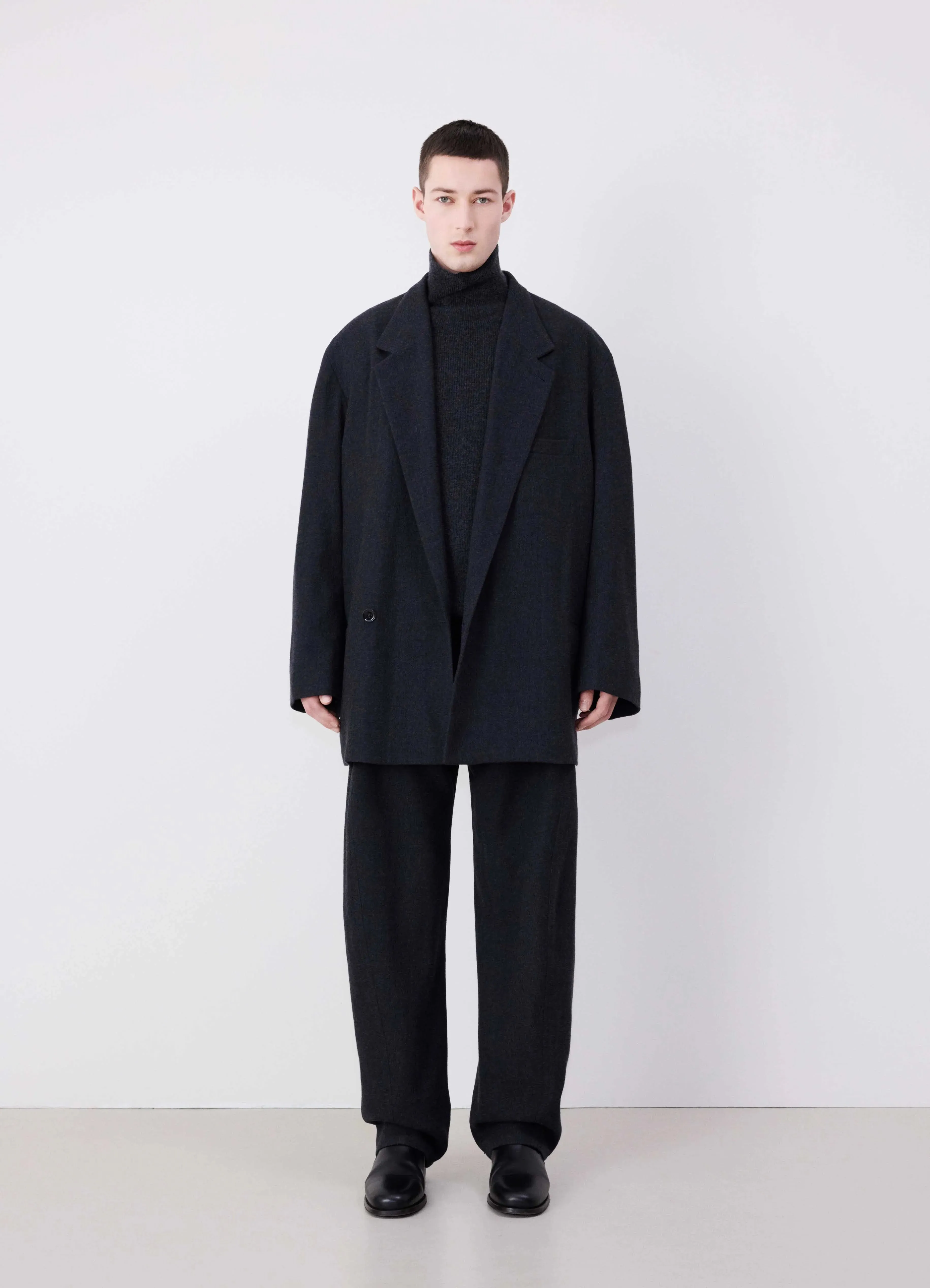 SHORT MAXI DOUBLE BREASTED COAT sold by Lemaire product image thumbnail 3