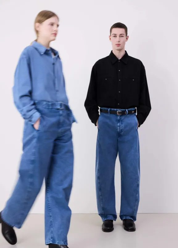 TWISTED BELTED PANTS sold by Lemaire