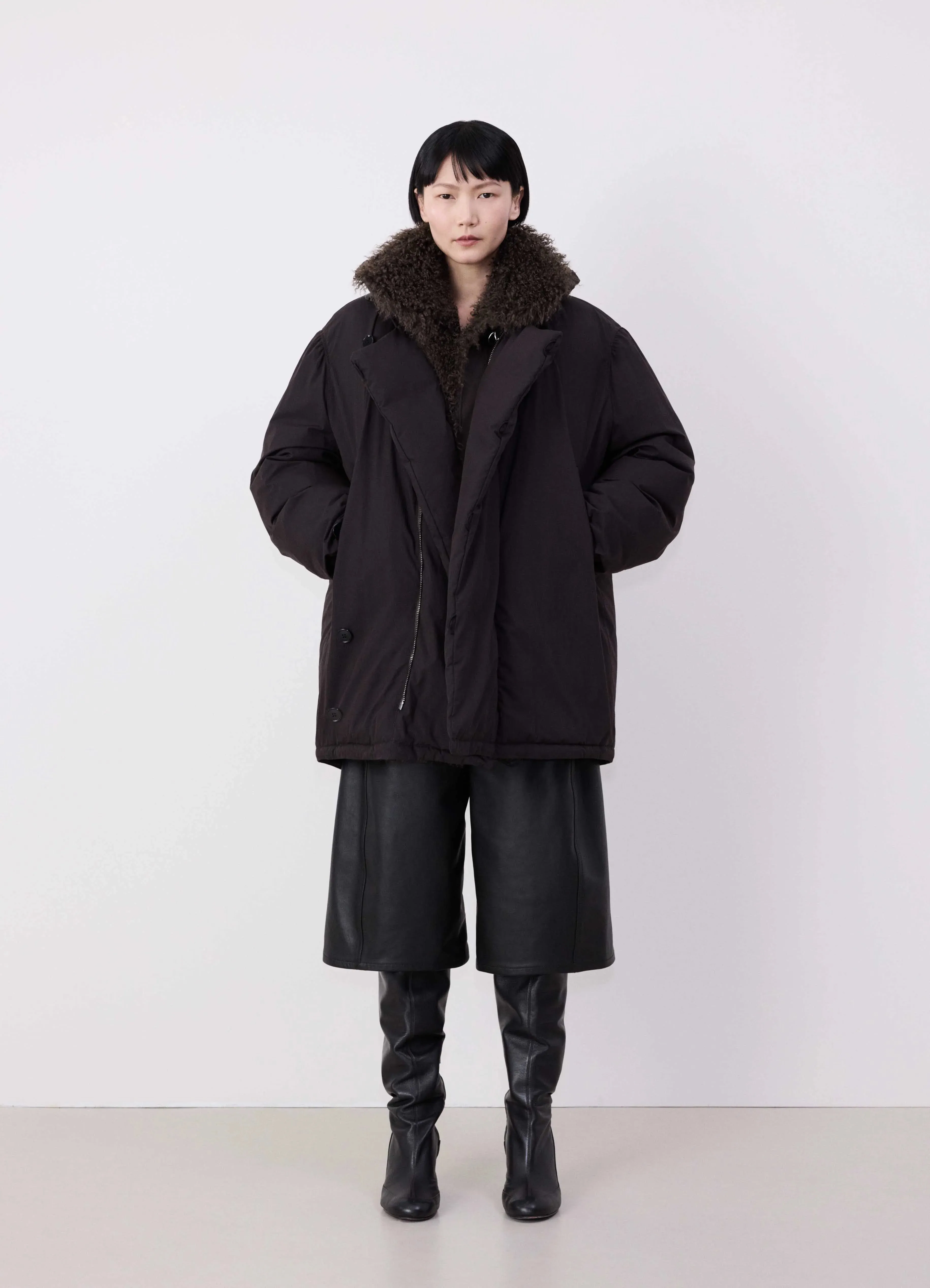 LONG PUFFER JACKET sold by Lemaire product image thumbnail 2