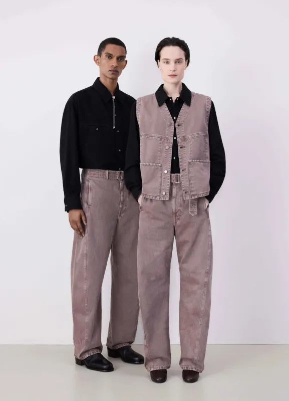 TWISTED BELTED PANTS sold by Lemaire