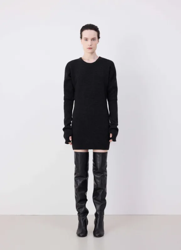 DRESS WITH DETACHABLE SLEEVES sold by Lemaire
