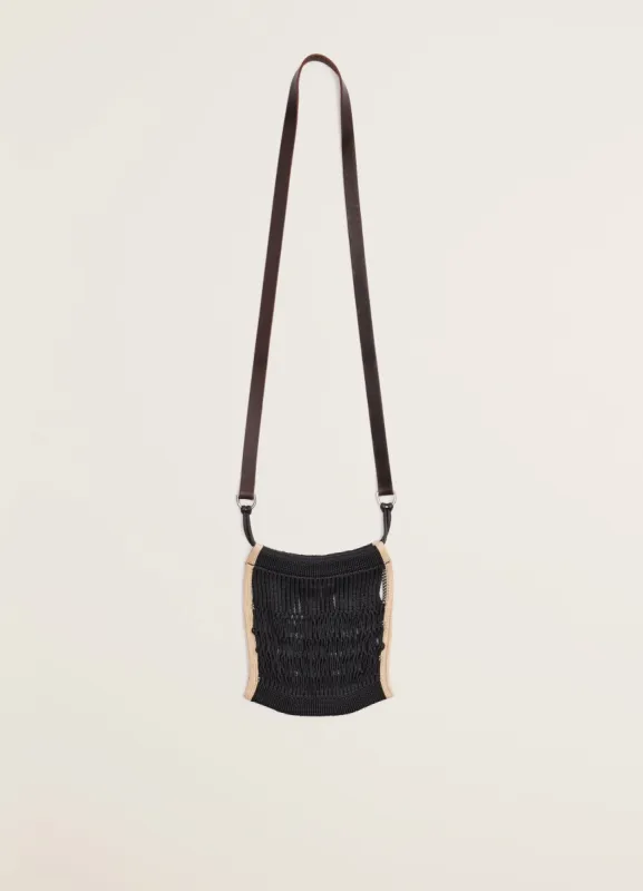MINI CROSSBODY FILT NET BAG sold by Lemaire