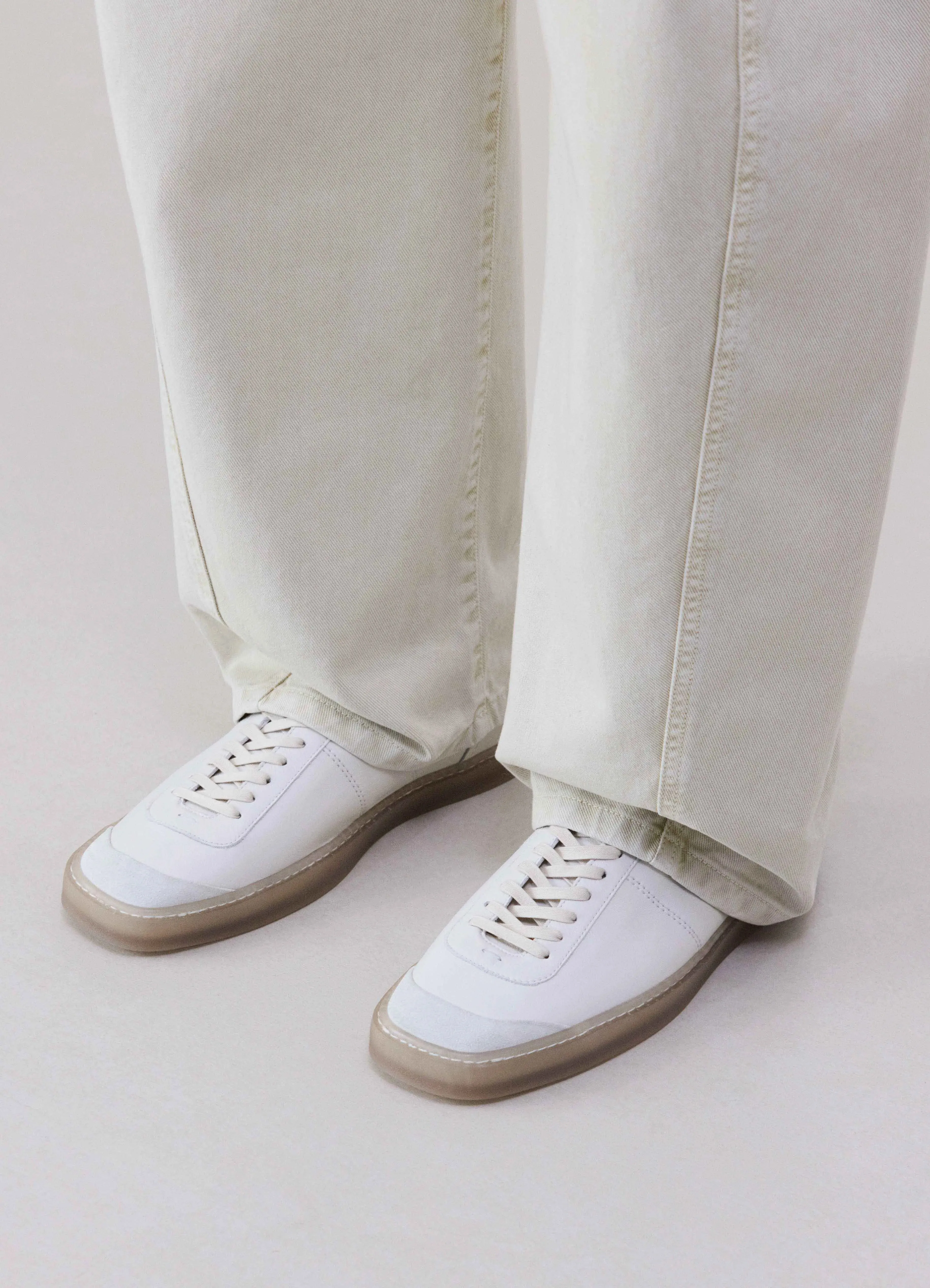 LINOLEUM BASIC LACED UP TRAINERS sold by Lemaire product image thumbnail 2