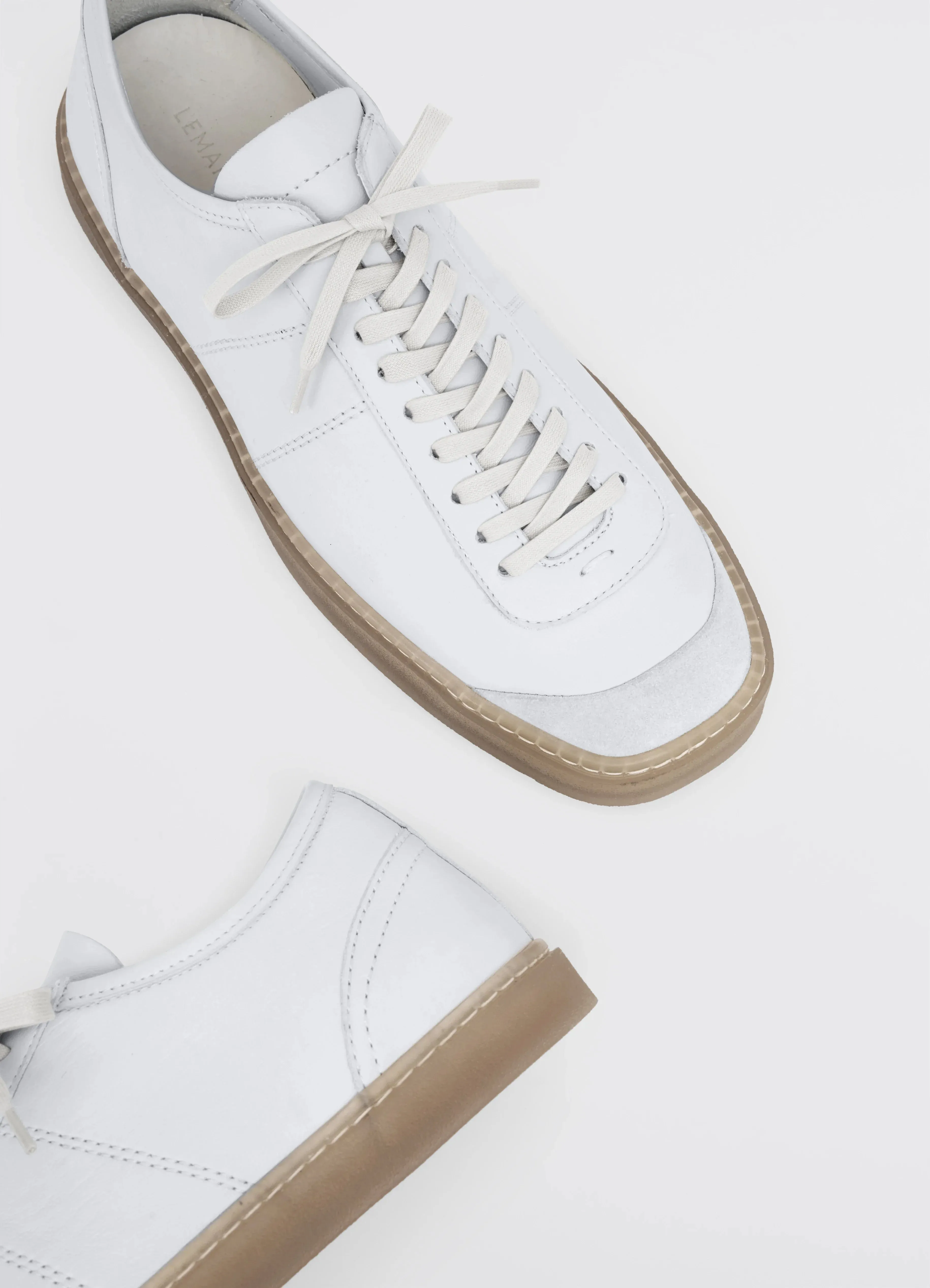 LINOLEUM BASIC LACED UP TRAINERS sold by Lemaire product image thumbnail 4