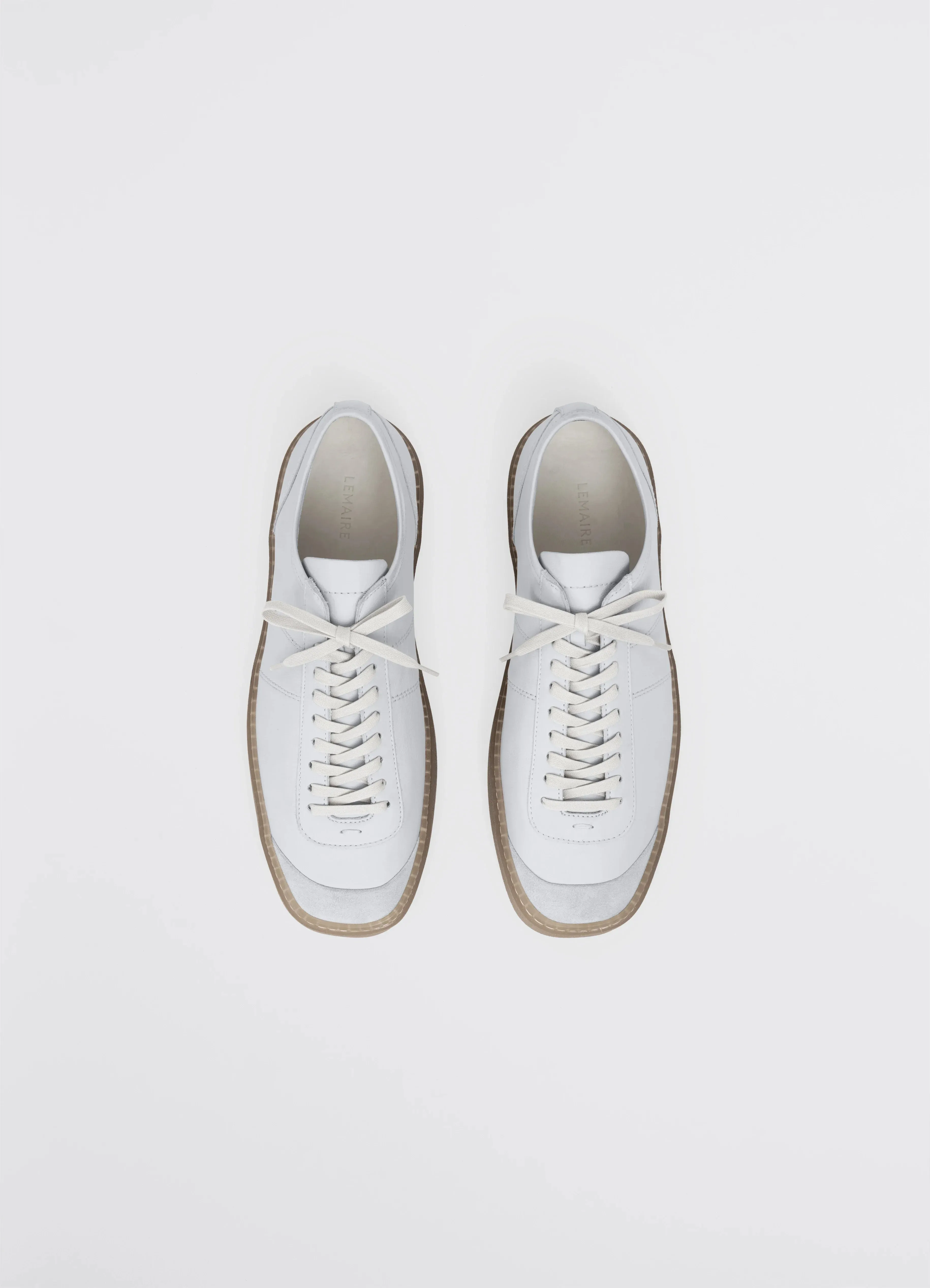 LINOLEUM BASIC LACED UP TRAINERS sold by Lemaire product image thumbnail 5