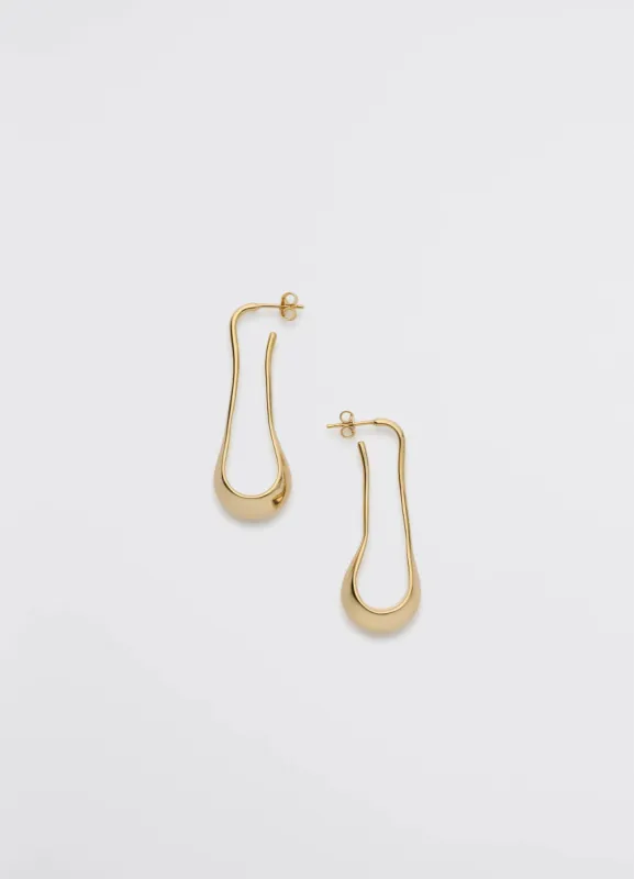 SHORT DROP EARRINGS made by Lemaire