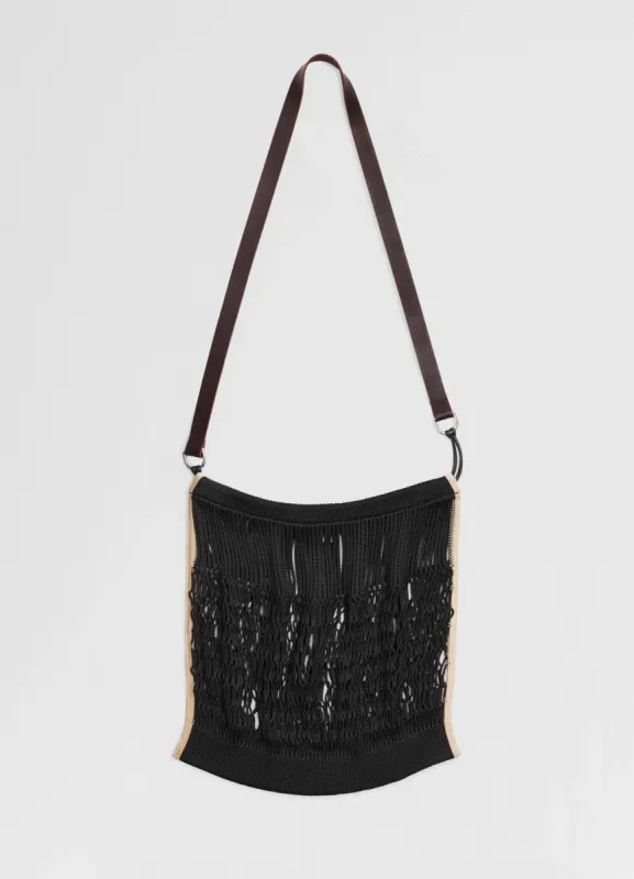 LARGE CROSSBODY FILT NET SHOPPING BAG sold by Lemaire