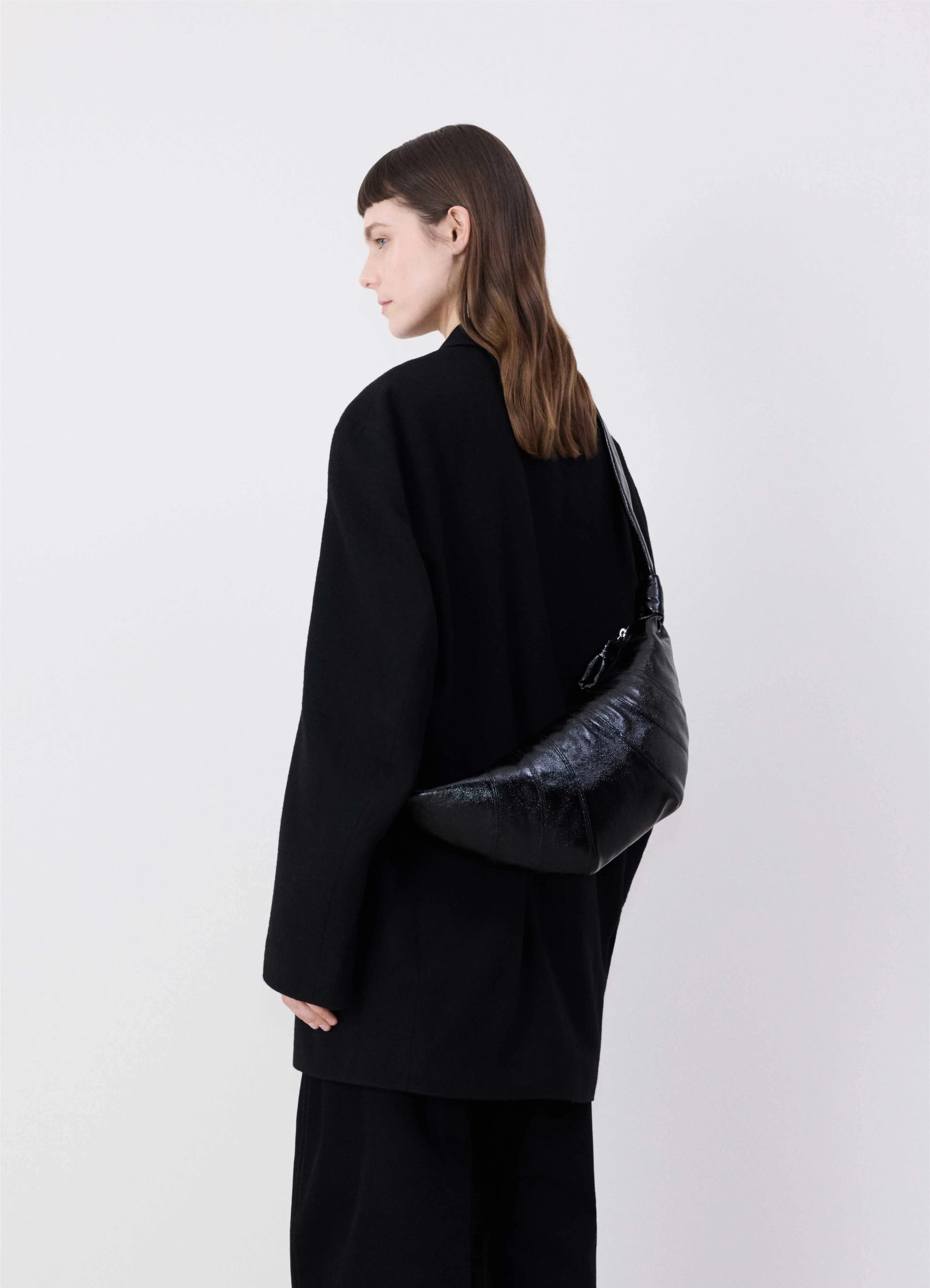 MEDIUM CROISSANT BAG IN COATED COTTON sold by Lemaire product image thumbnail 3