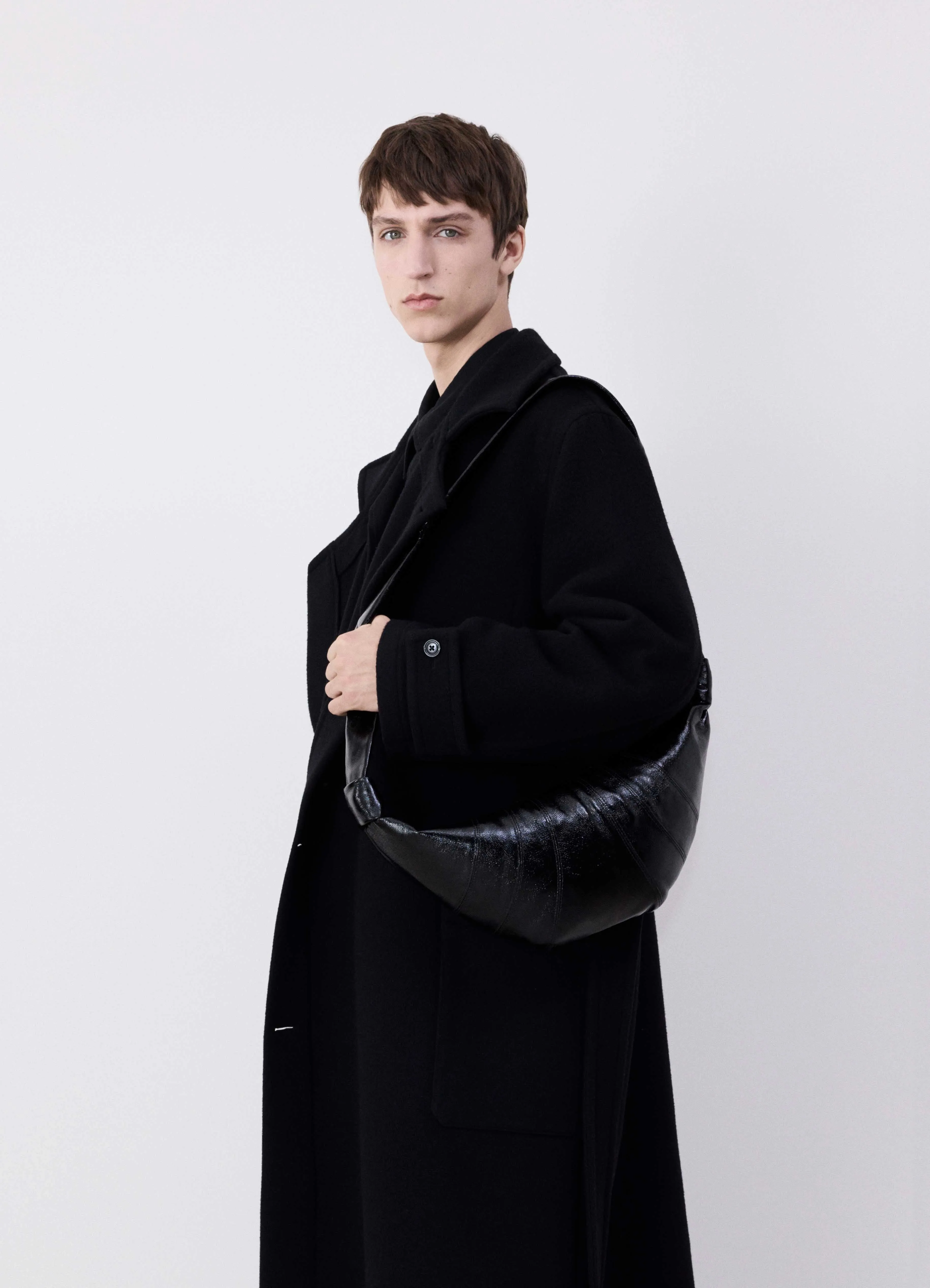 MEDIUM CROISSANT BAG IN COATED COTTON sold by Lemaire product image thumbnail 2