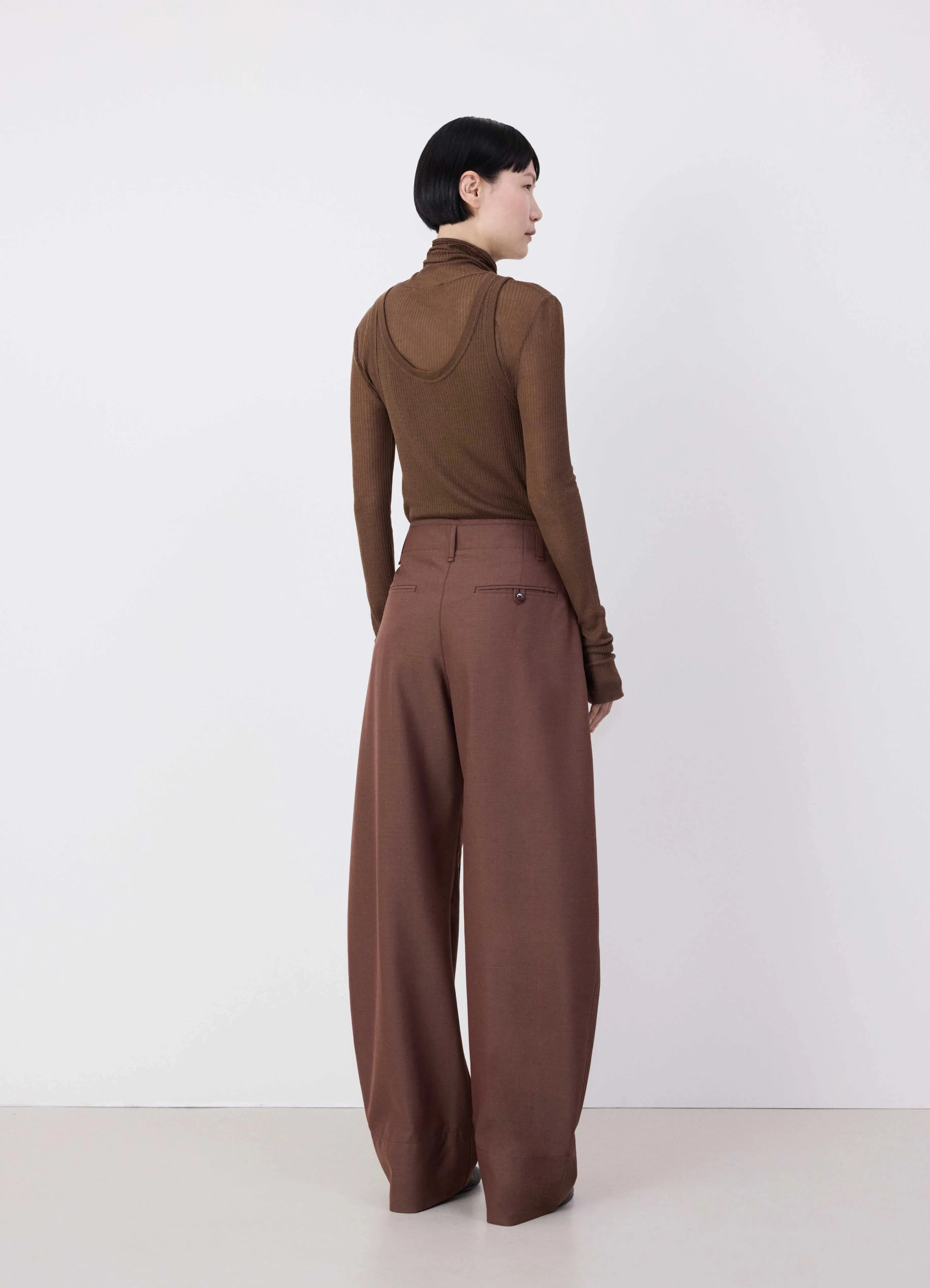 CURVED VOLUME TAILORED PANTS sold by Lemaire product image thumbnail 3