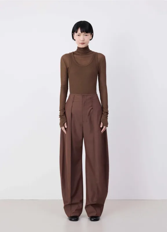 CURVED VOLUME TAILORED PANTS sold by Lemaire