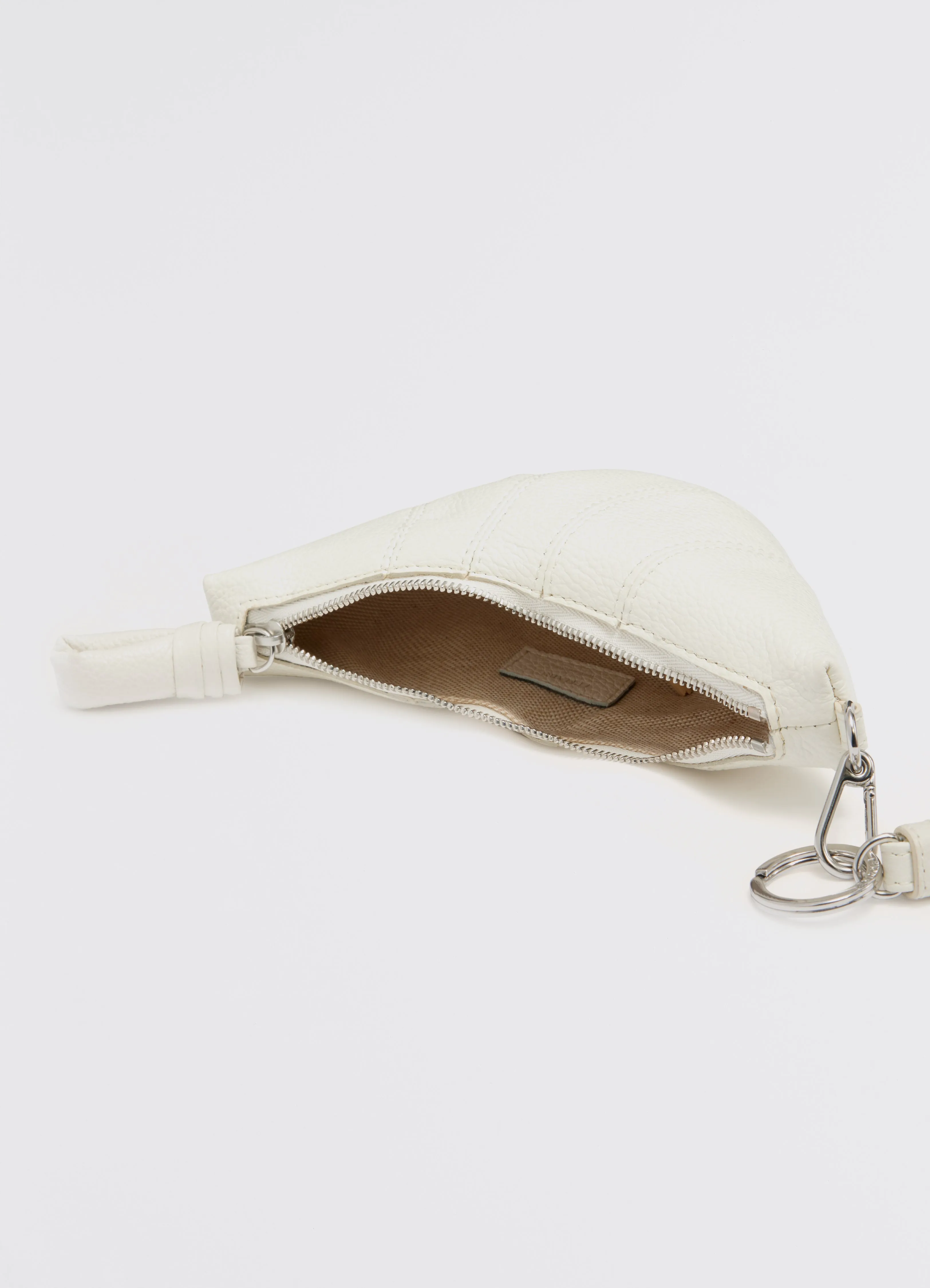 CROSS-BODY CROISSANT COIN PURSE IN LEAYHER sold by Lemaire product image thumbnail 2