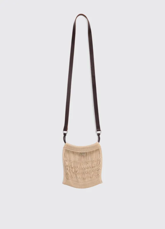 MINI CROSSBODY FILT NET BAG sold by Lemaire