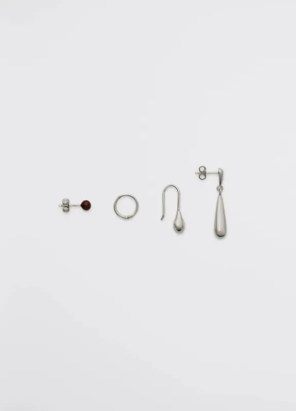 PIERCINGS SET IN SLIVER made by Lemaire