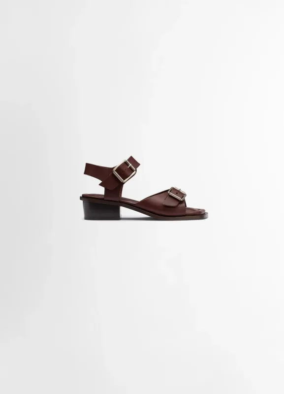 SQUARE HEELED SANDALS WITH STRAPS 35 sold by Lemaire