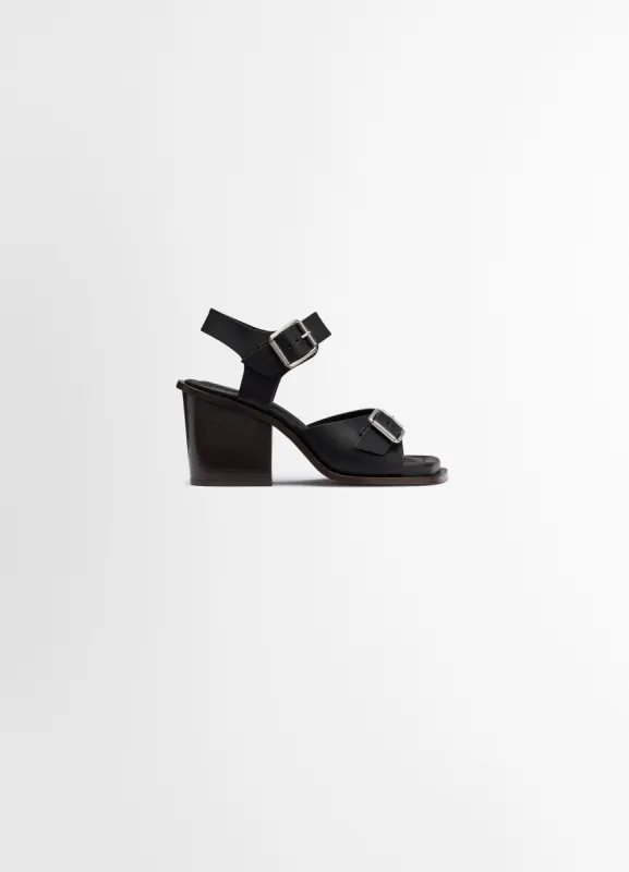 SQUARE HEELED SANDALS WITH STRAPS 80 sold by Lemaire