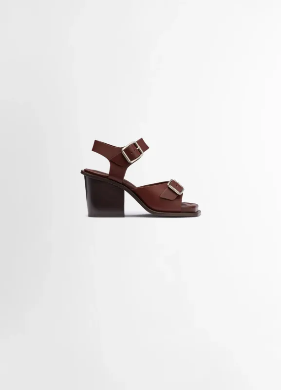 SQUARE HEELED SANDALS WITH STRAPS 80 sold by Lemaire